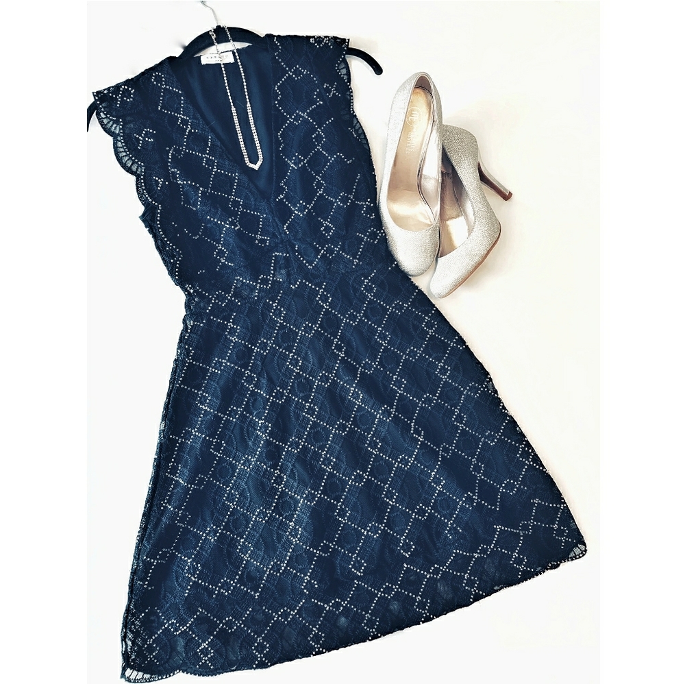 *SOLD* Sandro Paris Jasione Embellished Dress